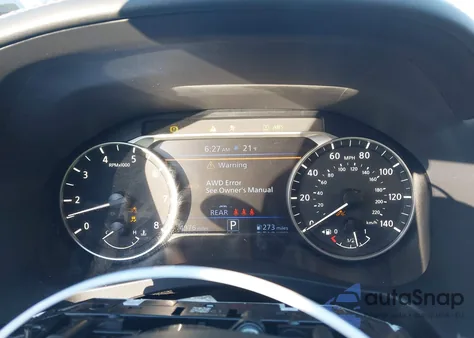 2025 Nissan Altima Sr Awd z USA, uszkodzony, nr VIN 1N4BL4CW9SN410816